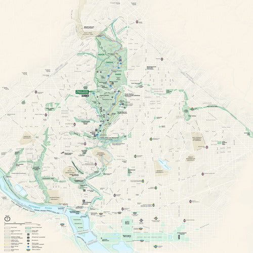 rock creek park map