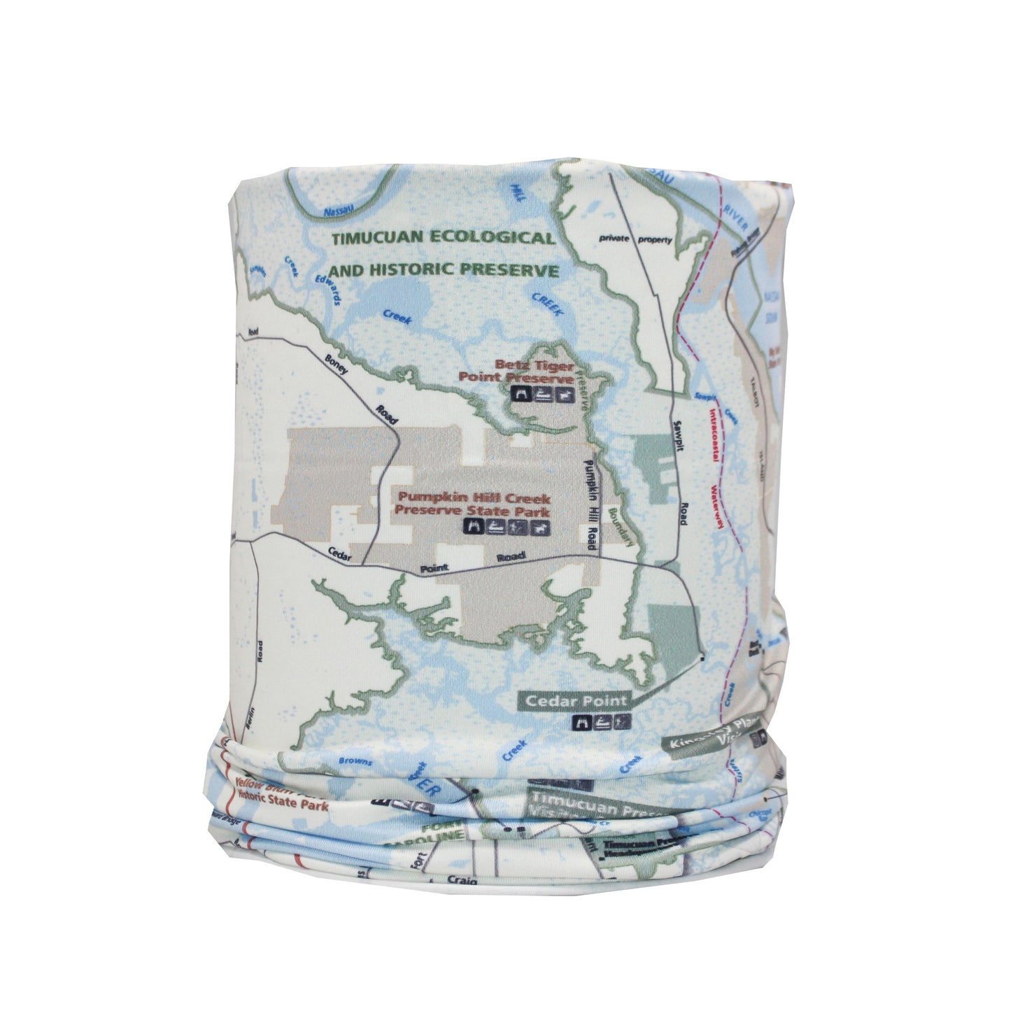 timucuan ecological and historical preserve map