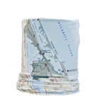 canaveral national seashore map neck gaiter buff