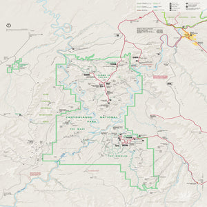 canyonlands national park map 