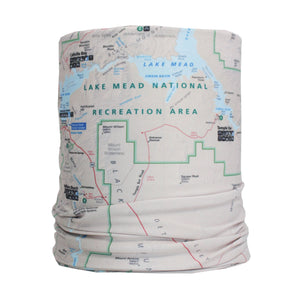 lake mead national recreation area map neck gaiter buff