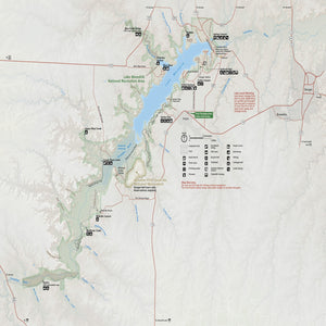 lake meredith national recreation area map
