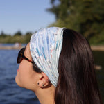 national park map neck gaiter buff headband