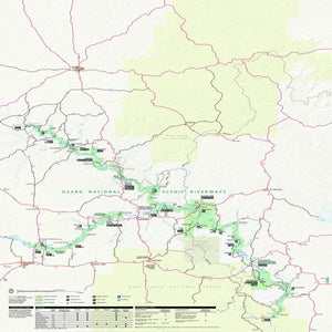 ozark national scenic riverways map