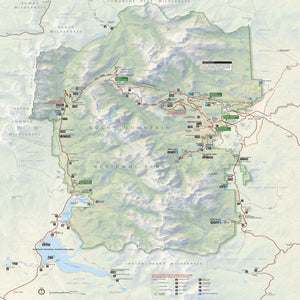 rocky national park map