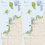 sleeping bear dunes national lakeshore map