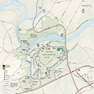 valley forge national historical park map 