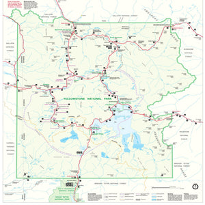 yellowstone national park map